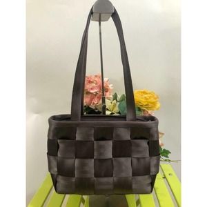 HARVEY'S seatbelt brown SHOULDER bag purse (180